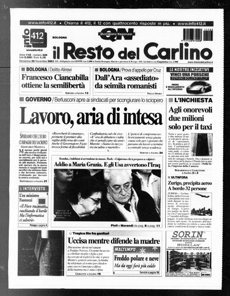 Il Resto del Carlino : giornale dell'Emilia